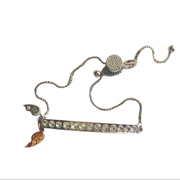 Signed IBB CN silver adjustable friends forever bracelet - Picture 1 of 3